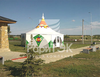 Оригинальные павильоны в Ханты-Мансийске