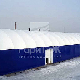 Hangar 135x24x14 Warehouse 135x24x14 m., For metal storage.
