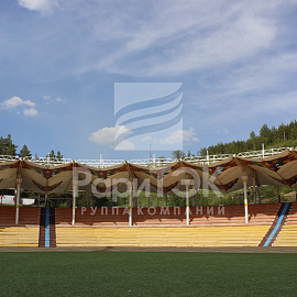 Tribune awning, Almetyevsk