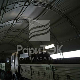 Hangar 17.5х7х5.5 for storage and repair of dual-purpose vehicles, Republic of Tatarstan.