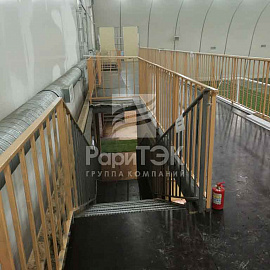Football arena 43x66x18 m., St. Petersburg.