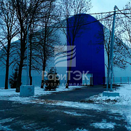 Football arena 43x66x18 m., St. Petersburg.
